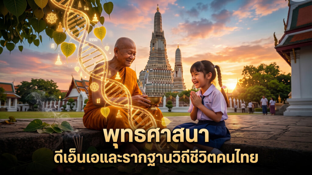 “พุทธศาสนา” ดีเอ็นเอและรากฐานวิถีชีวิตคนไทย