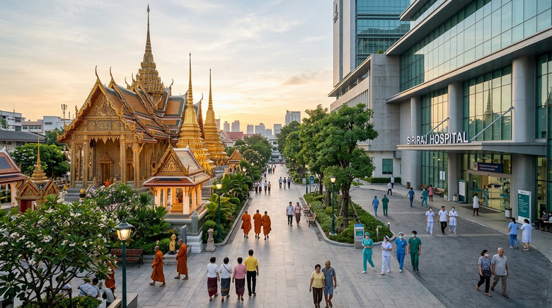 วัดและโรงพยาบาล